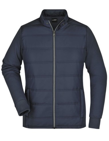DAI-JN1123-Ladies Hybrid Sweat Jacket